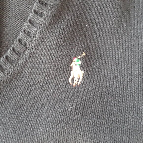 Ralph Lauren Sport 100% Cotton Knit Sweater M - Picture 4 of 6